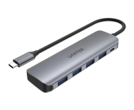 Hub USB UNITEK HUB USB-C - 4x USB 3.1, micro USB H1107A